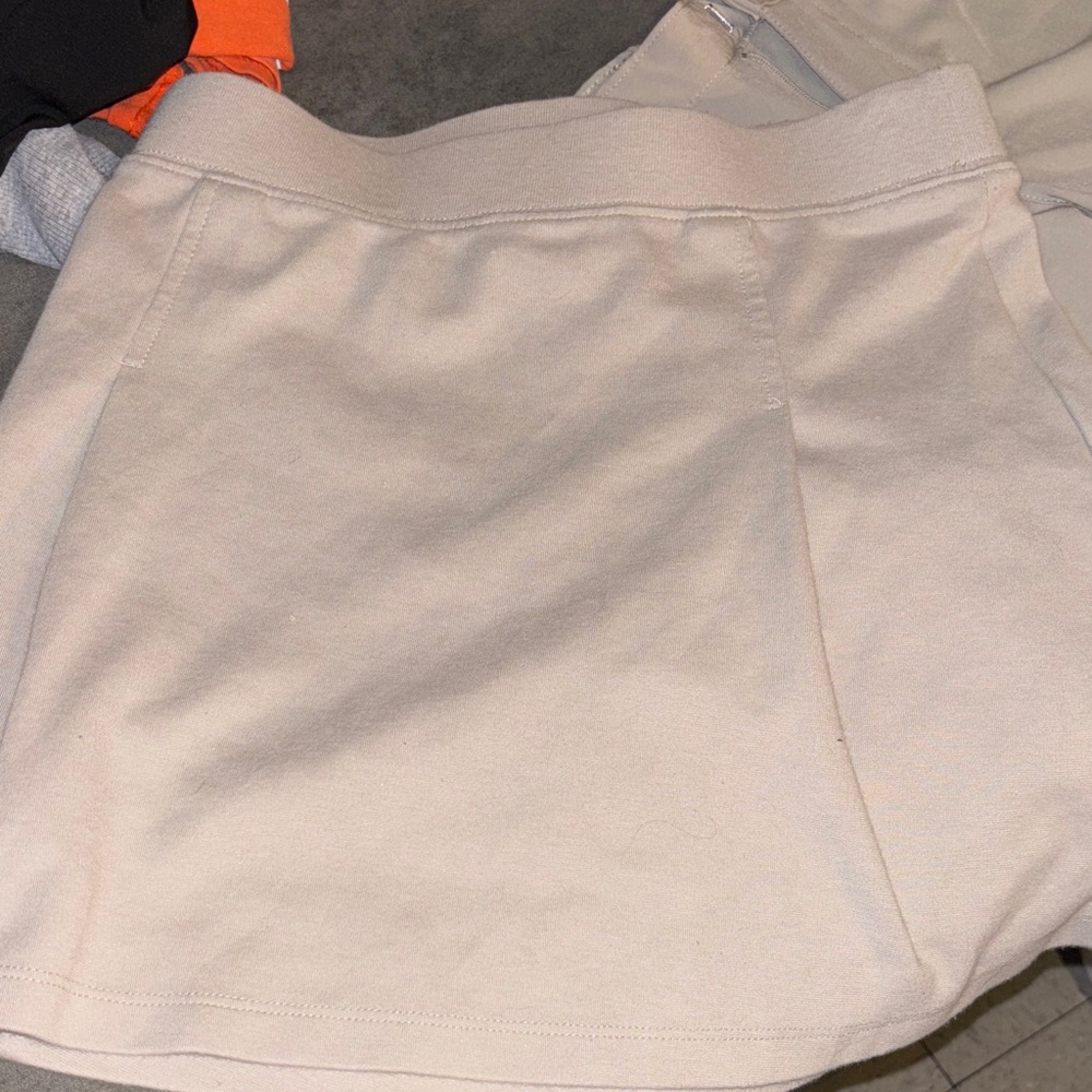 Wonder Nation Cream Skirt for Kids